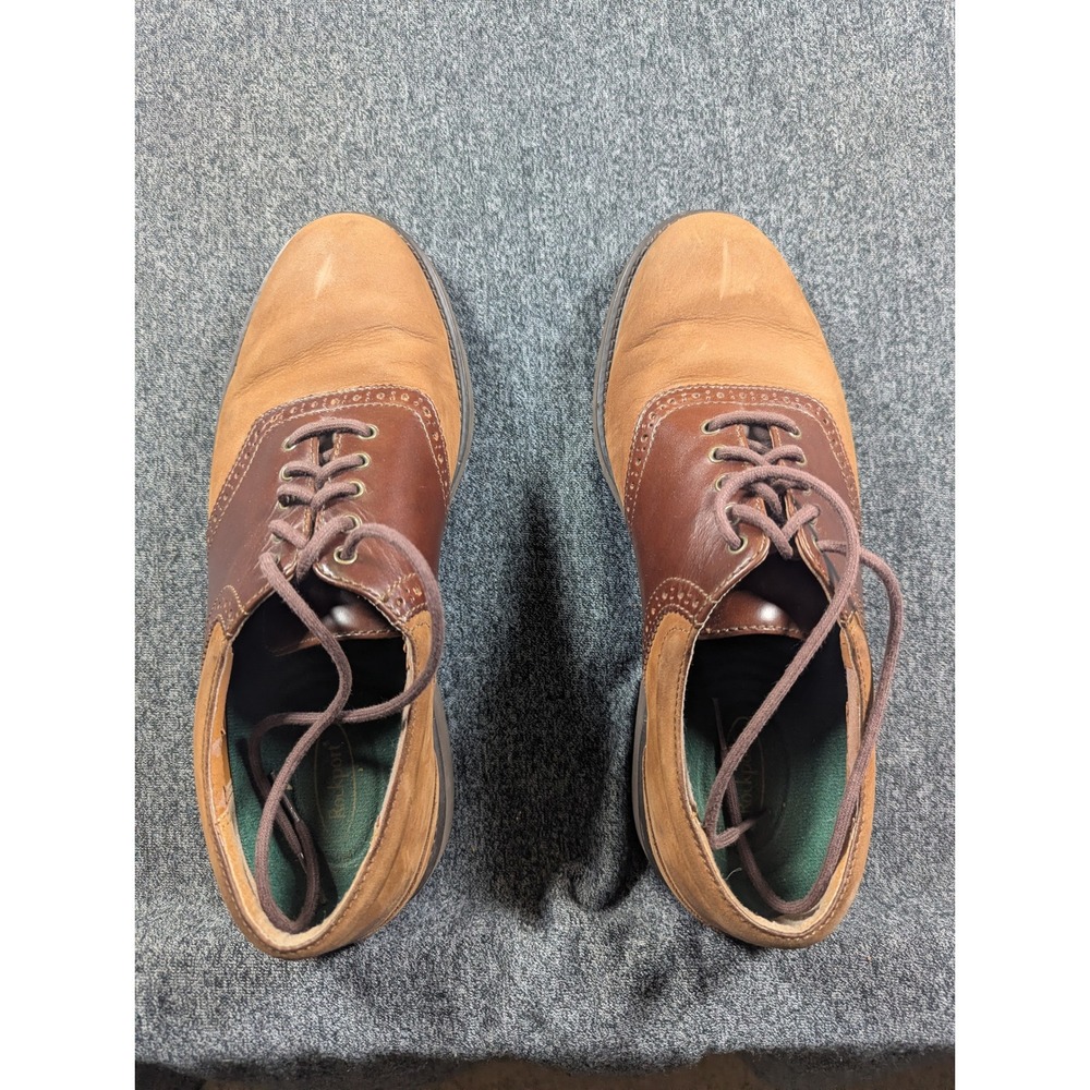 Rockport Mens Brown Leather Saddle Oxford Shoes Size 8M